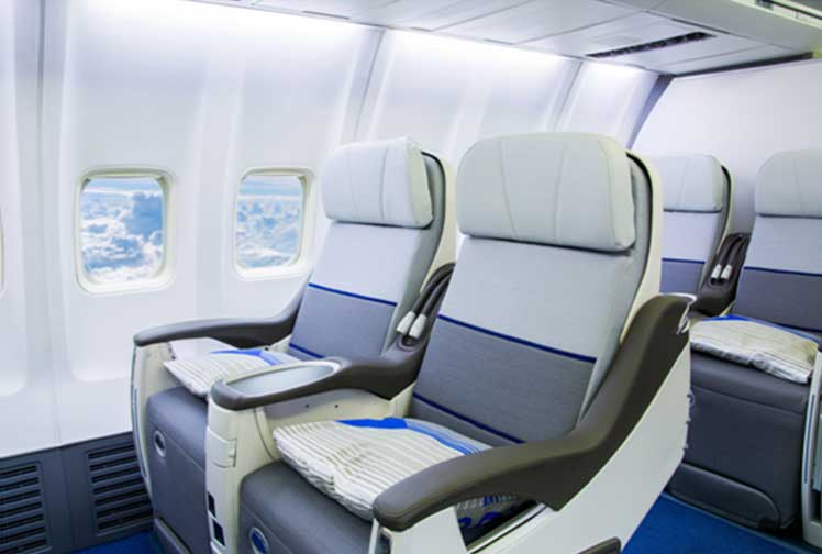 Why Are Most Airplane Seats Blue?