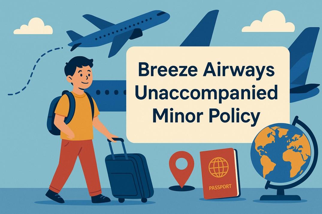 Breeze Airways Unaccompanied Minor Policy 2026 Image