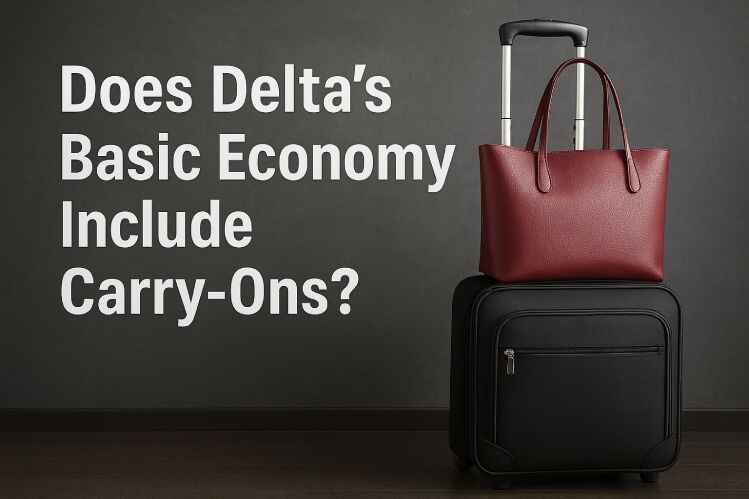 Does Deltas Basic Economy Includes Carry Ons? Image