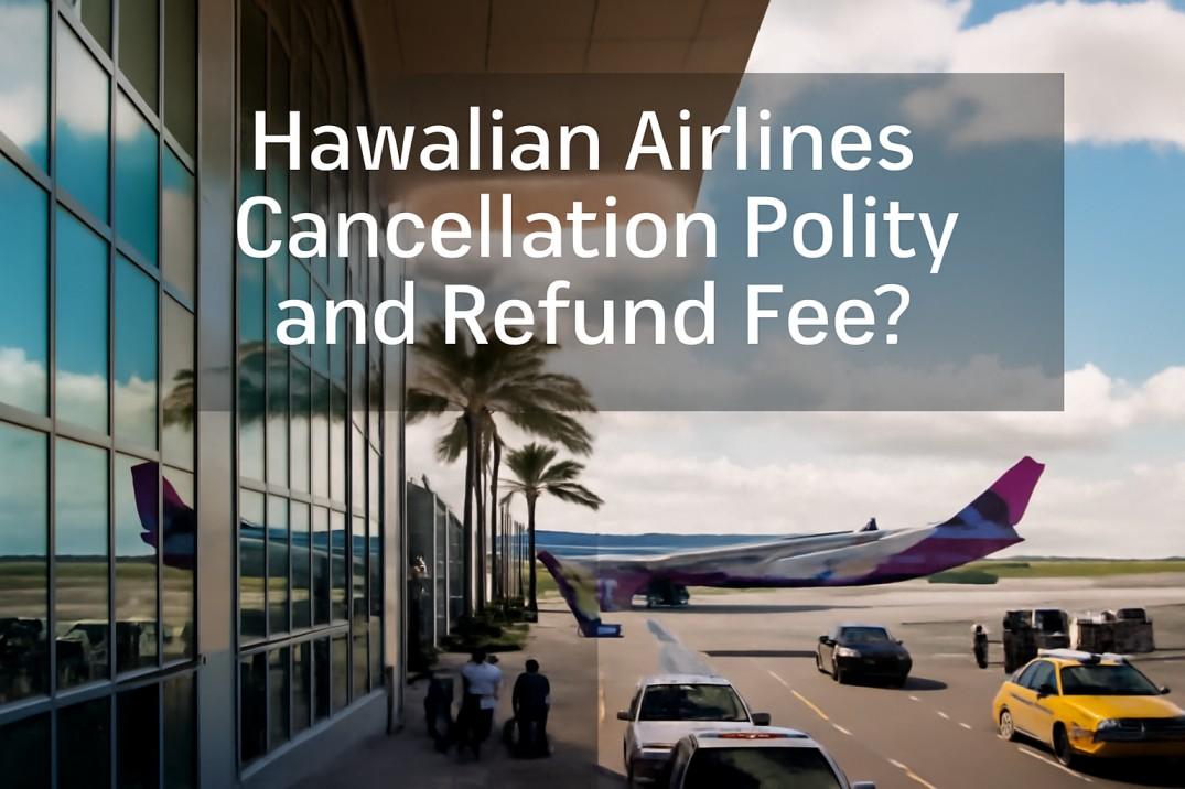 What is Hawaiian Airlines Cancellation Policy and Refund Fee? Image