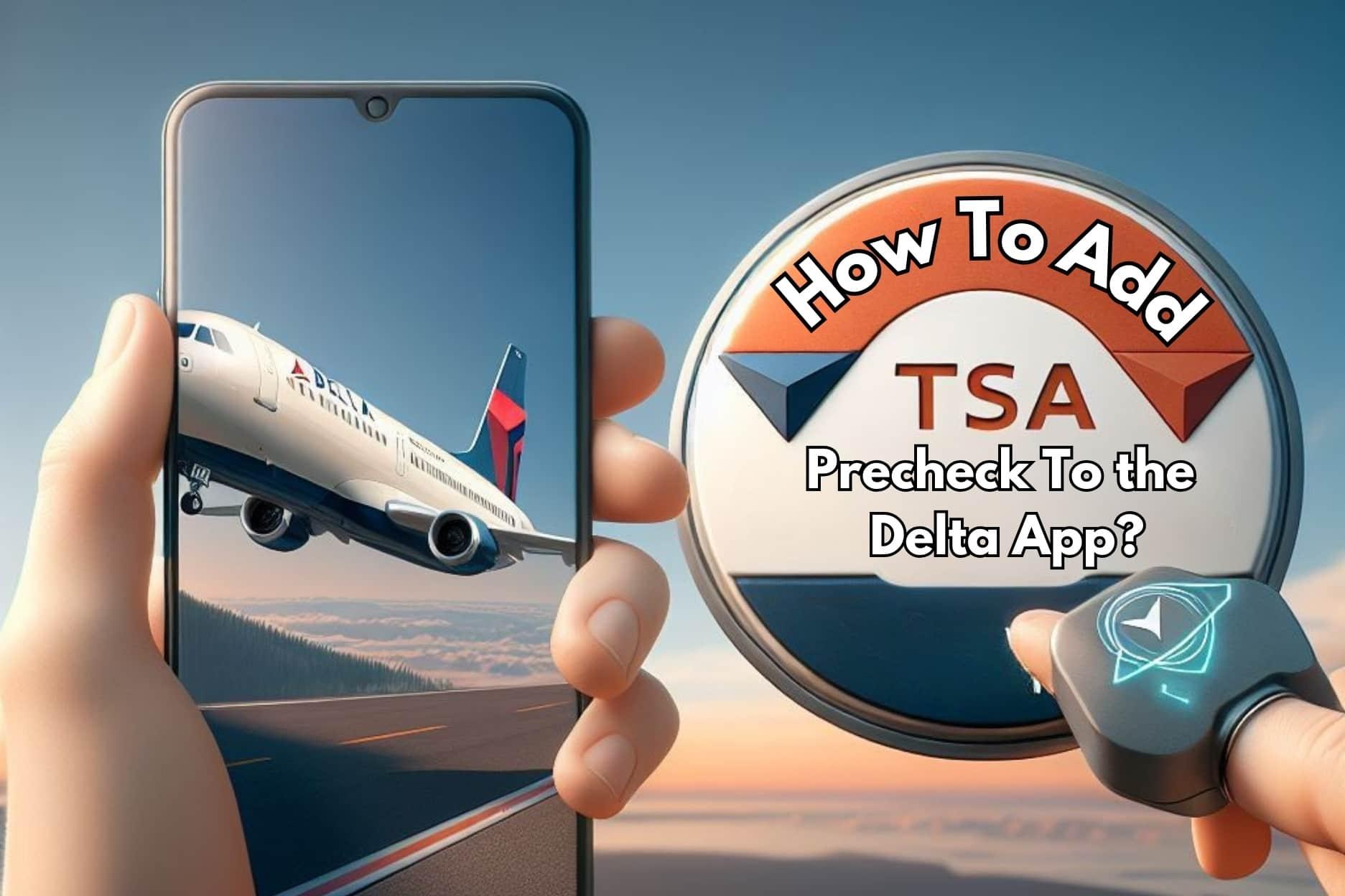How to Add TSA Precheck to the Delta App? Image