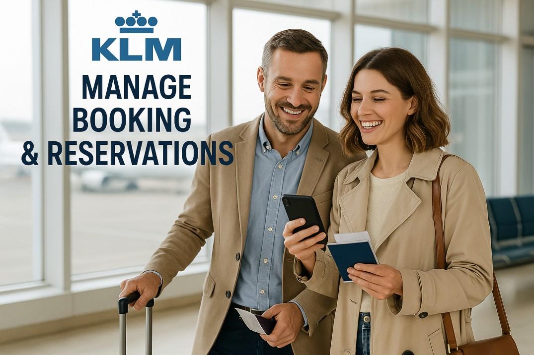 KLM Airlines Manage Booking & Reservations Image