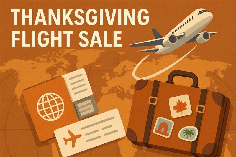 Thanksgiving Flight Sale 2026 Image