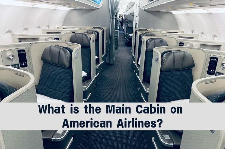 What is the Main Cabin on American Airlines? Image