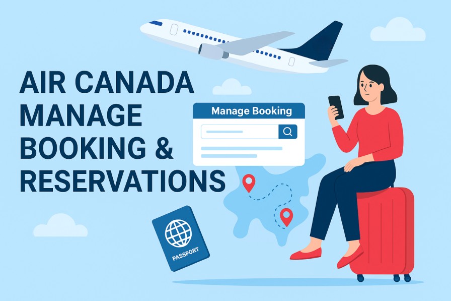 Air Canada Manage Booking & Reservations Image