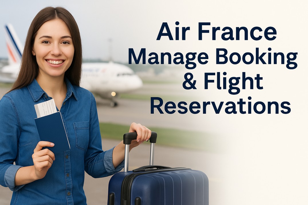 Air France Manage Booking & Flight Reservations Image