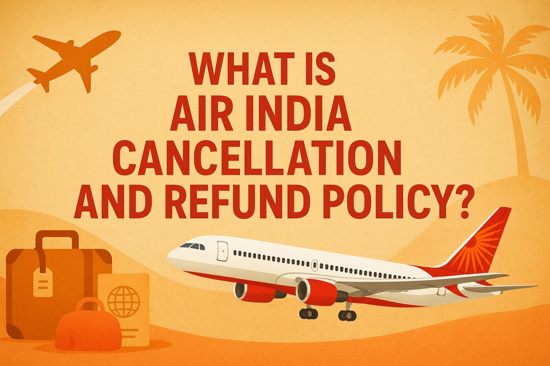 What is Air India cancellation and refund policy? Image