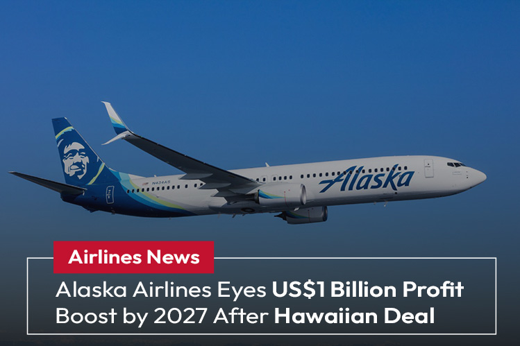 Alaska Airlines Eyes US$1 Billion Profit Boost by 2027 After Hawaiian Deal Image
