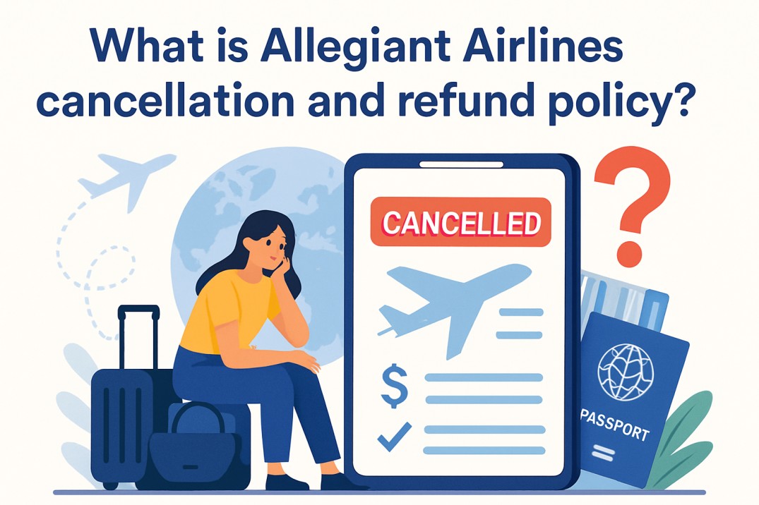 What is Allegiant Airlines cancellation and refund policy? Image