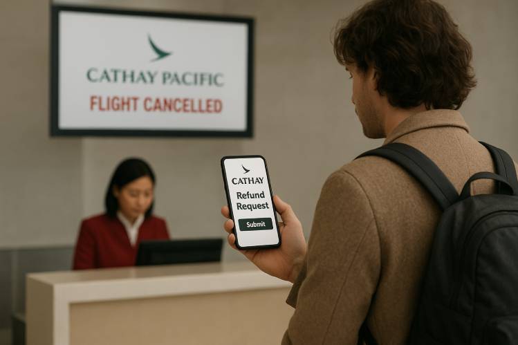 How to cancel Cathay Pacific Flights and get a Refund?   Image