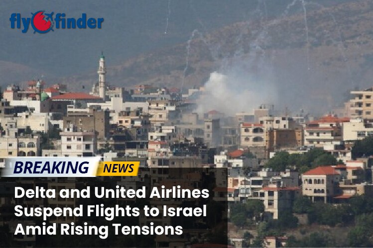 Delta and United Airlines Suspend Flights to Israel Amid Rising Tensions Image