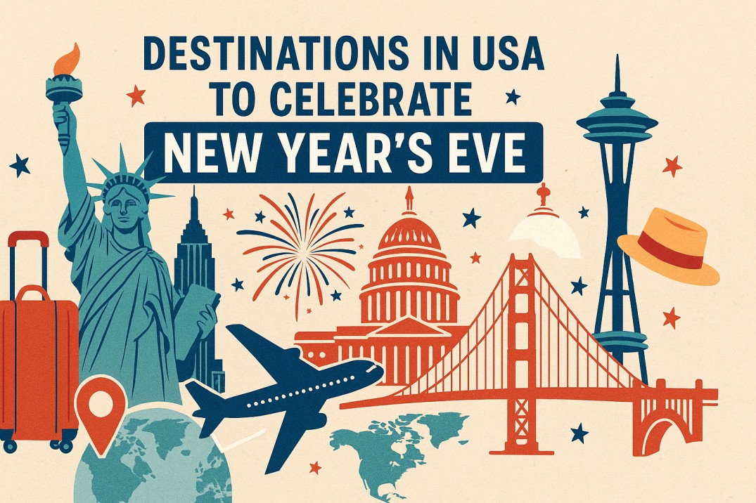 Destinations in USA to Celebrate New Year Eve 2025 Image
