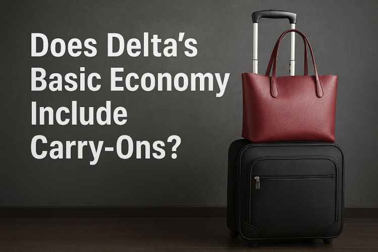 Does Deltas Basic Economy Includes Carry Ons? Image