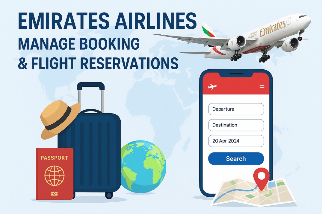 Emirates Airlines Manage Booking & Flight Reservations Image