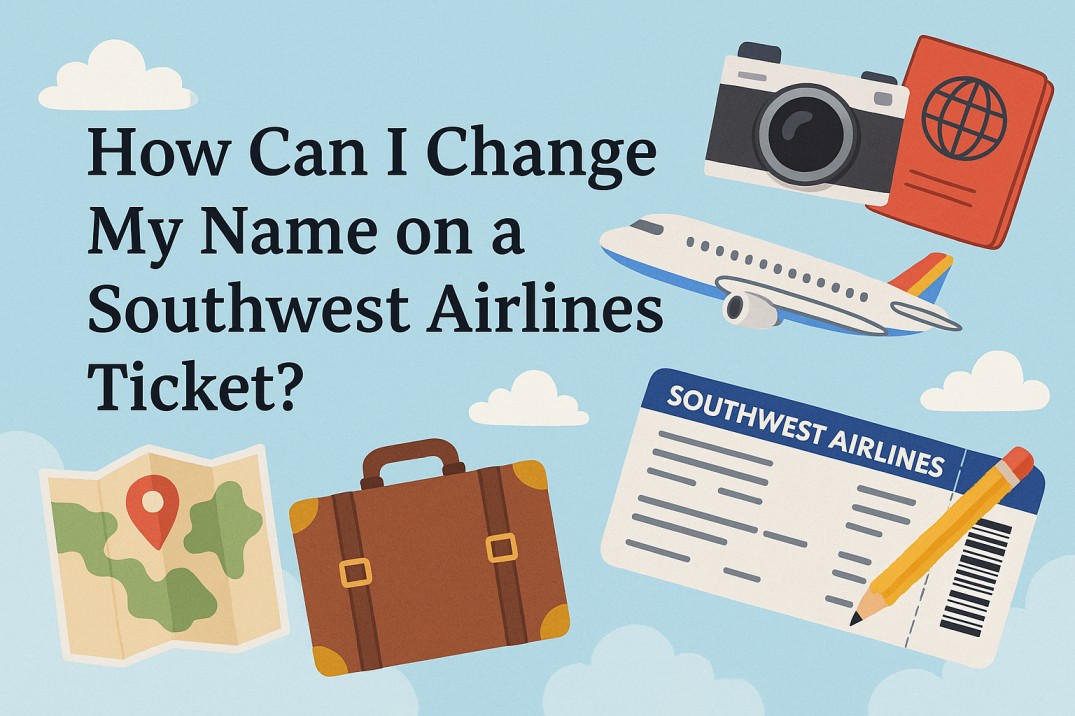How Can I Change My Name on a Southwest Airlines Ticket? Image