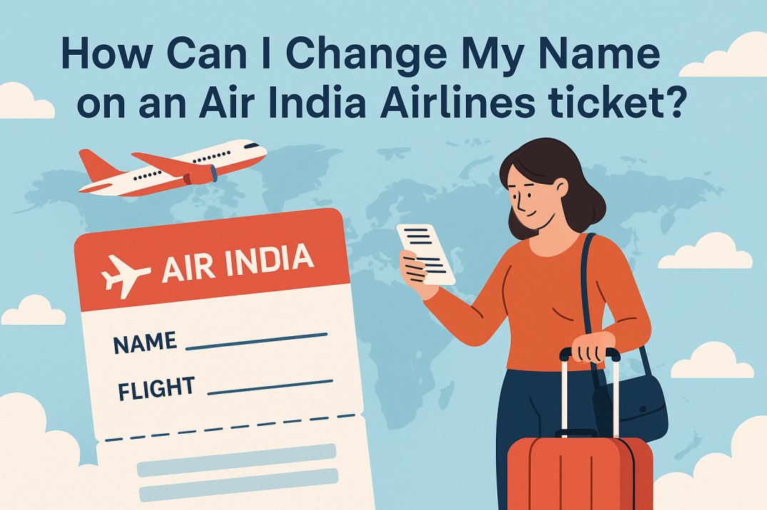 How Can I Change My Name on an Air India Ticket? Image