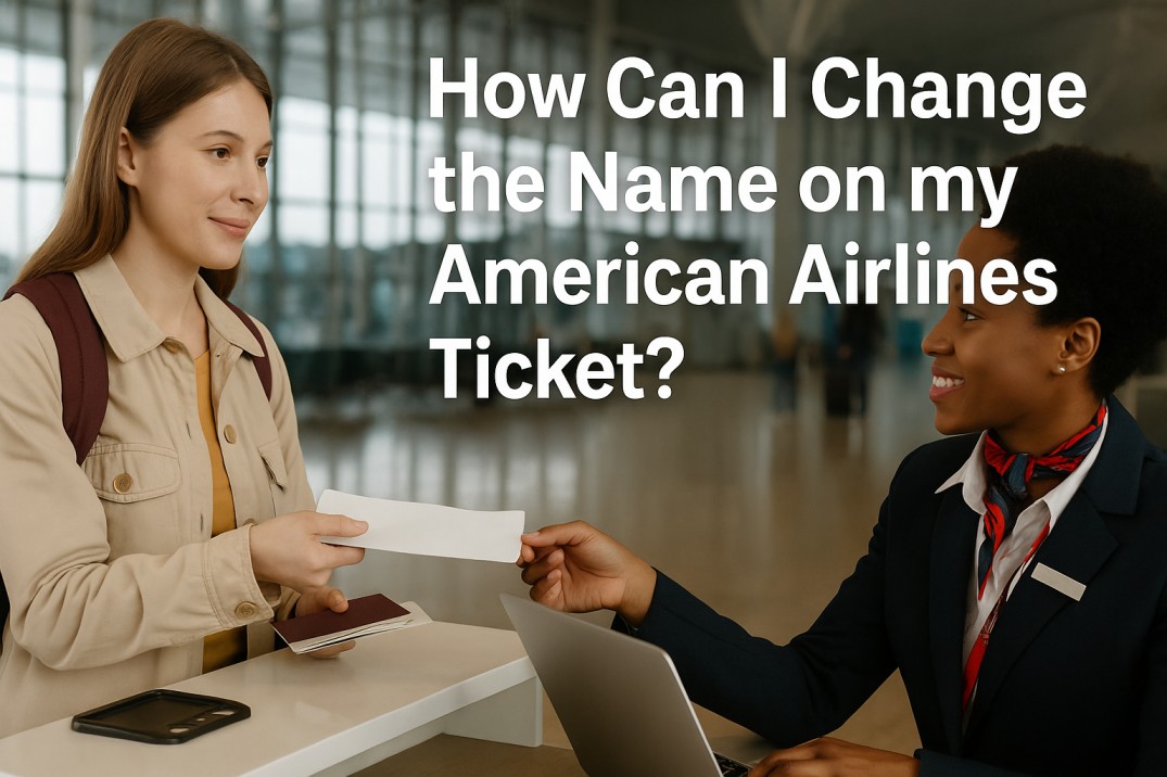 How Can I Change My Name on an American Airlines Ticket? Image