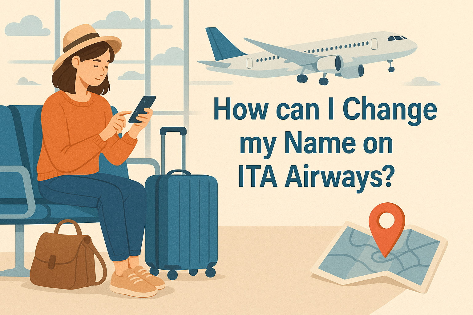 How can I Change my Name on ITA Airways? Image