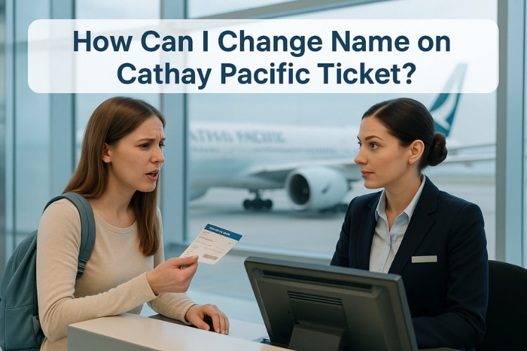 How can I Change Name on Cathay Pacific Ticket? Image