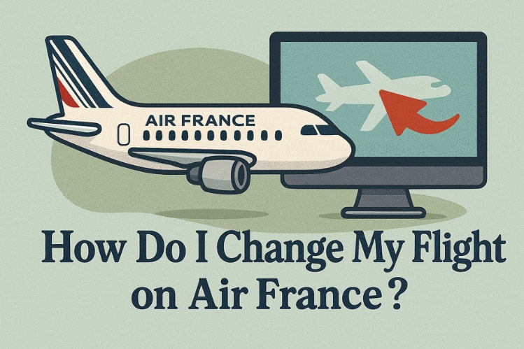 How Do I Change My Flight on Air France? Image