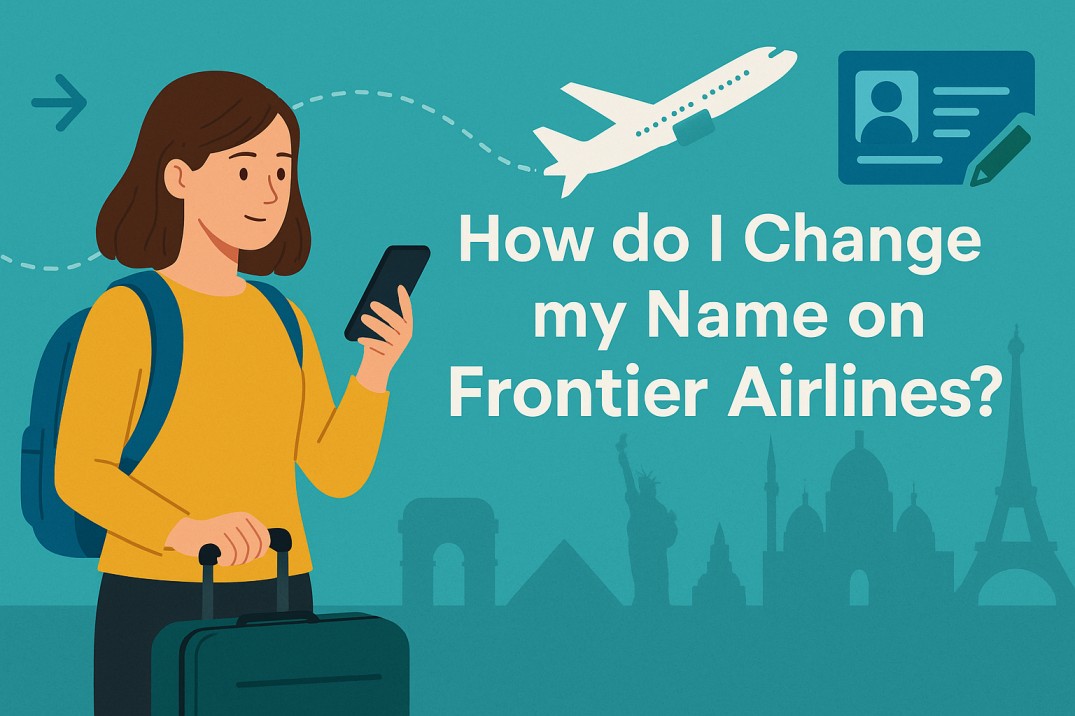 How do I Change my Name on Frontier Airlines? Image
