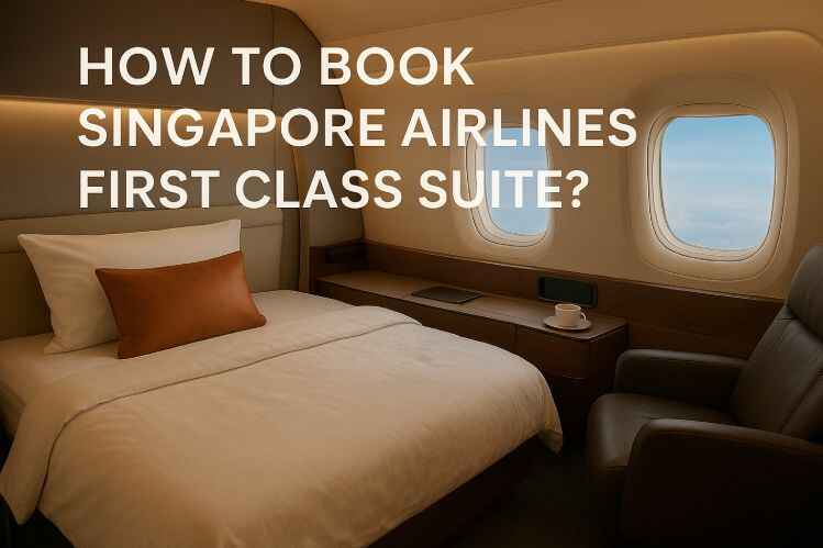 How to book Singapore Airlines First Class Suite?  Image