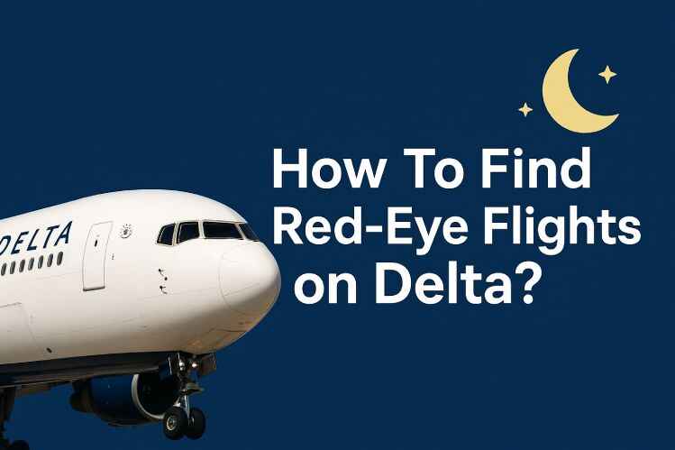 How To Find Red-Eye Flights on Delta? Image