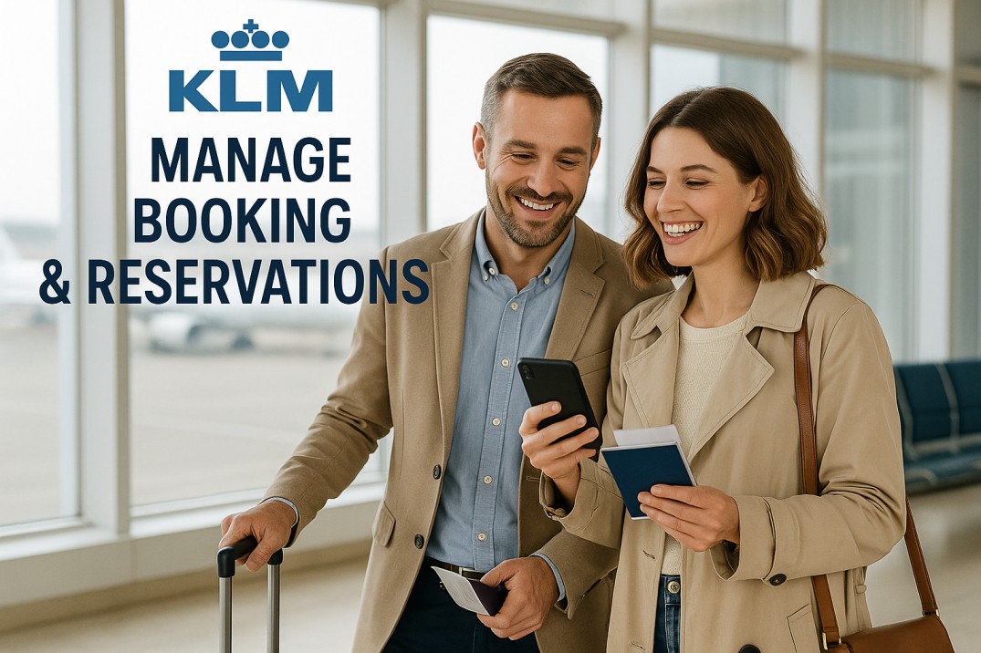 KLM Airlines Manage Booking & Reservations Image