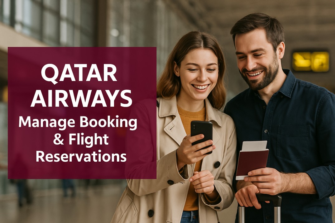 Qatar Airways Manage Booking & Flight Reservations Image