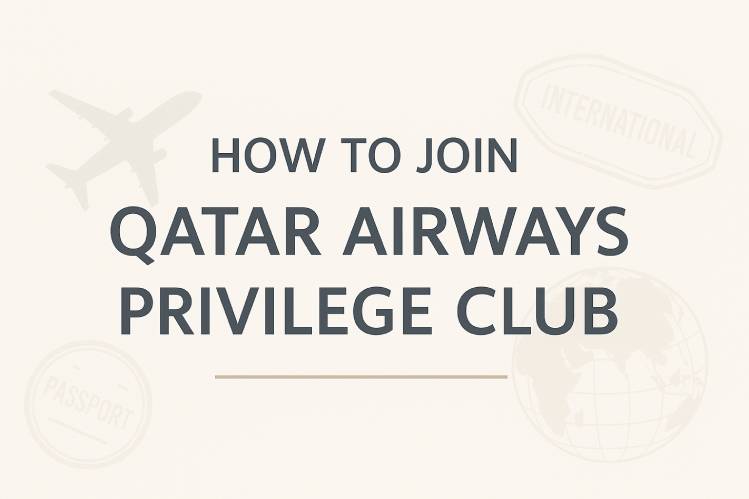 How to Join Qatar Airways Privilege Club? Image