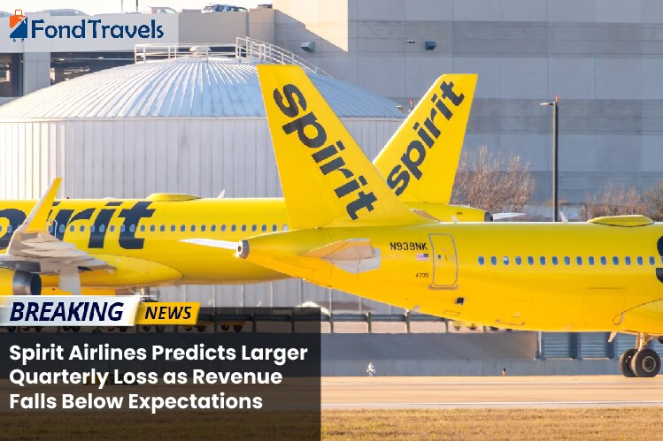 Spirit Airlines Predicts Quarterly Loss as Revenue Declines Short of Anticipations Image