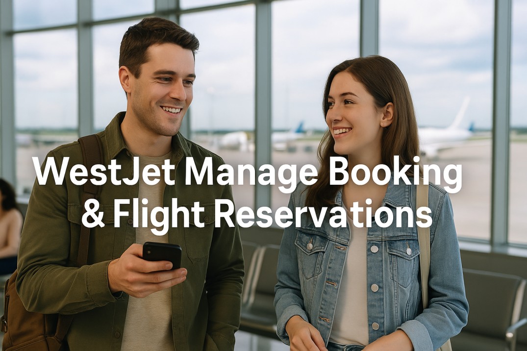 Westjet Manage Booking & Flight Reservations  Image