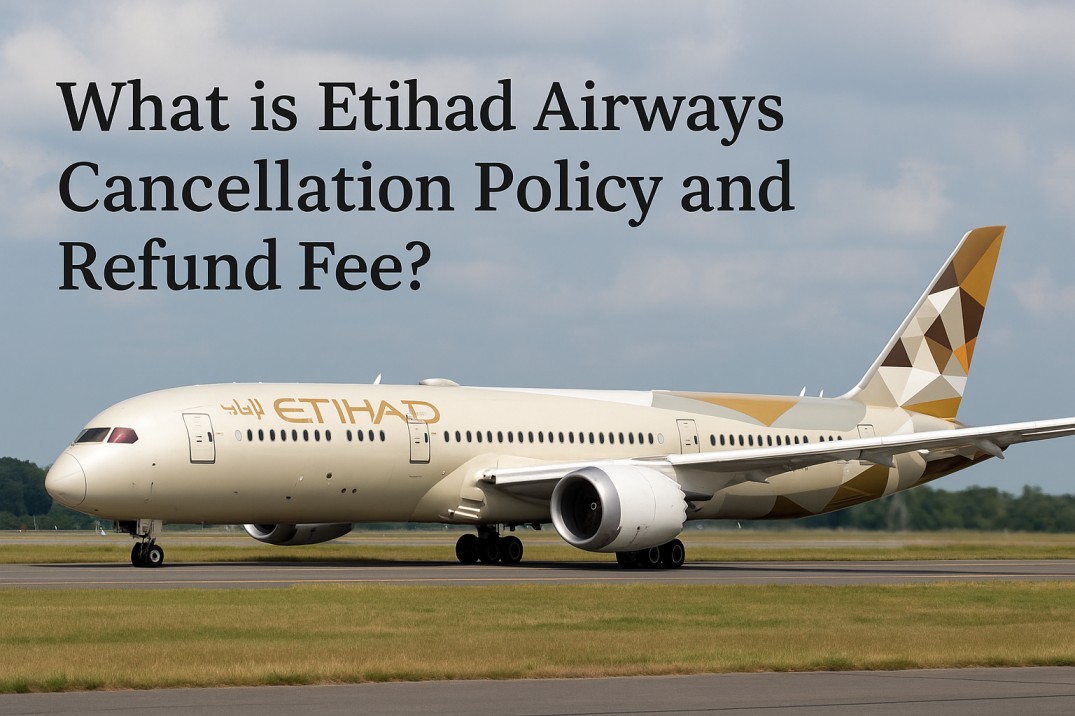 What is Etihad Airways cancellation policy and refund fee? Image
